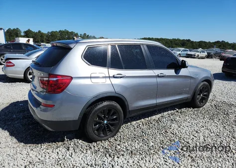 2017 BMW X3 Sdrive28I z USA, uszkodzony, nr VIN 5UXWZ7C36H0V91444